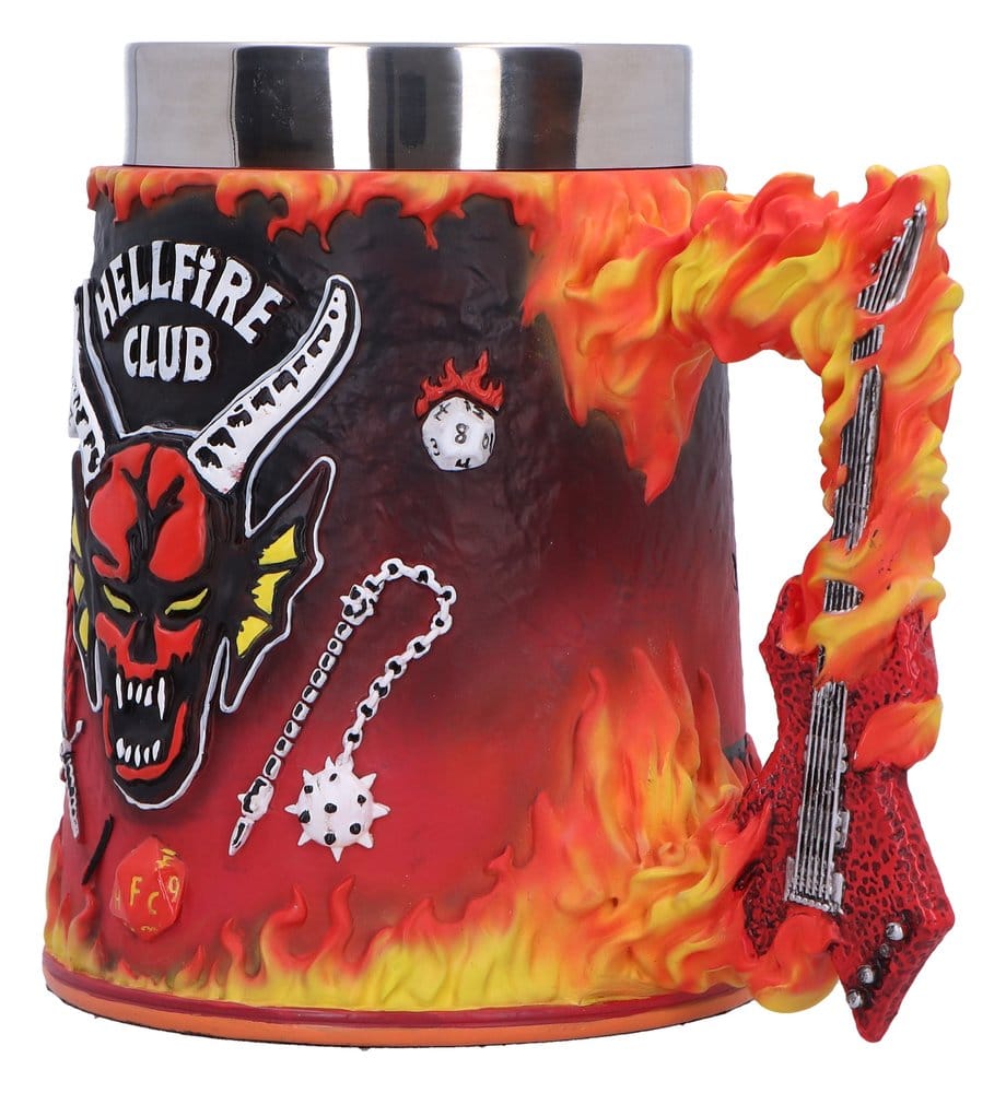 🧪 LAB | SU ORDINAZIONE Stranger Things Tankard Hellfire Club 16 cm
