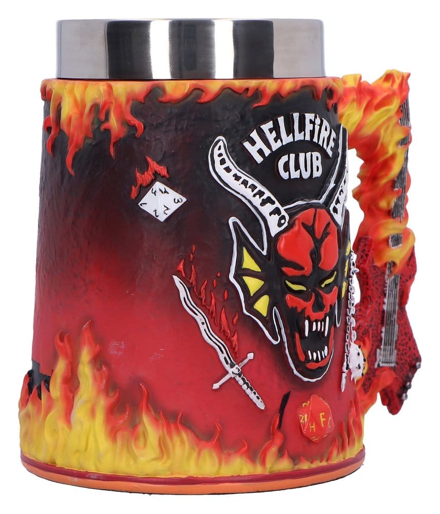 🧪 LAB | SU ORDINAZIONE Stranger Things Tankard Hellfire Club 16 cm