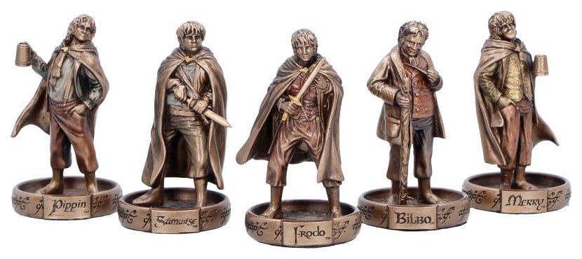 🧪 LAB | SU ORDINAZIONE Lord of the Rings Mini Figures The Hobbits of the Shire 7 cm