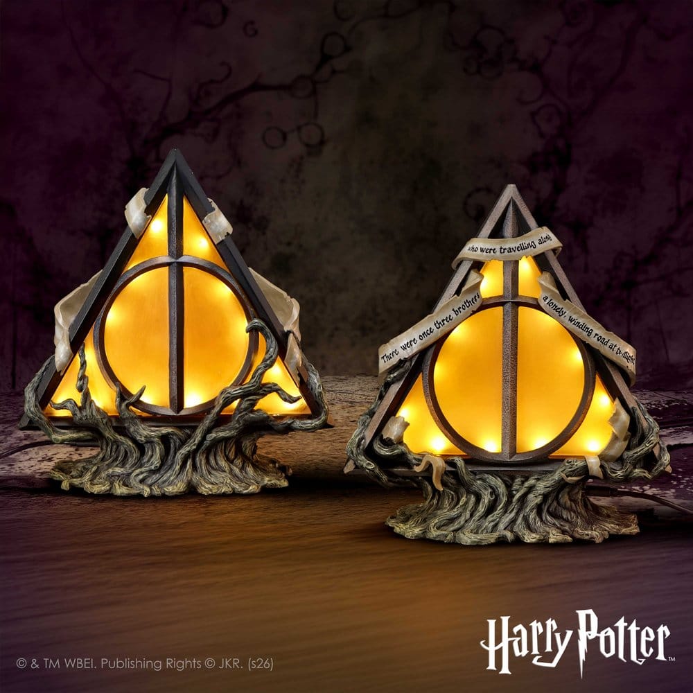 🧪 LAB | PREORDINE+ 11/2026 Harry Potter Lamp Deathly Hallows 22 cm