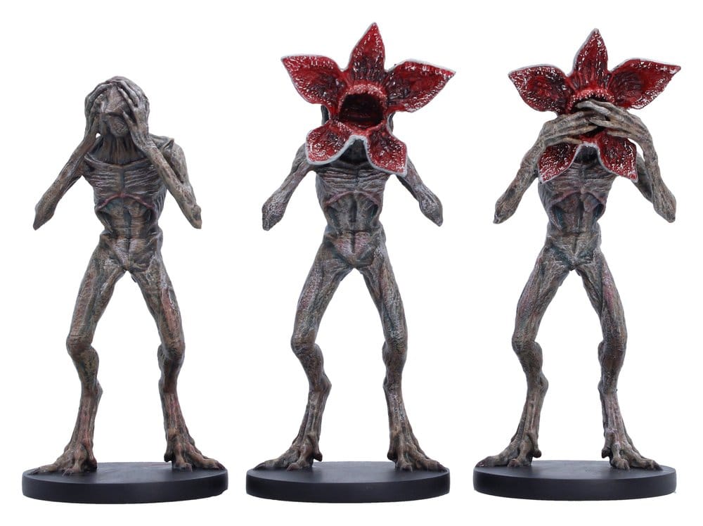 🧪 LAB | PREORDINE+ 12/2026 Stranger Things Figure Three Wise Demogorgons 16 cm