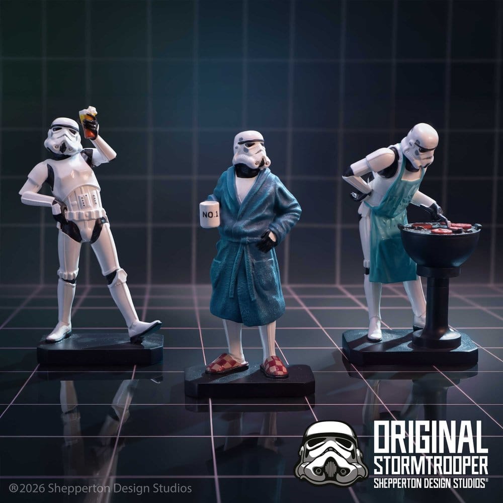 🧪 LAB | PREORDINE+ 12/2026 Original Stormtrooper Figures Set Living for the Weekend 11 cm