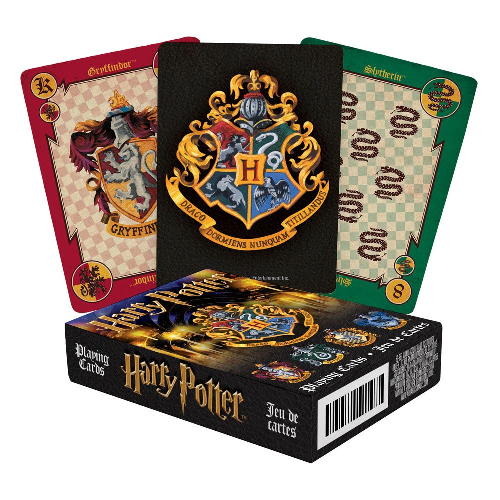 SU ORDINAZIONE Harry Potter Playing Cards Crests