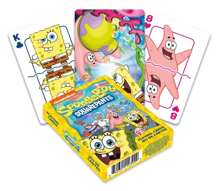 AUF BESTELLUNG gefertigte SpongeBob Spielkarten Besetzung
