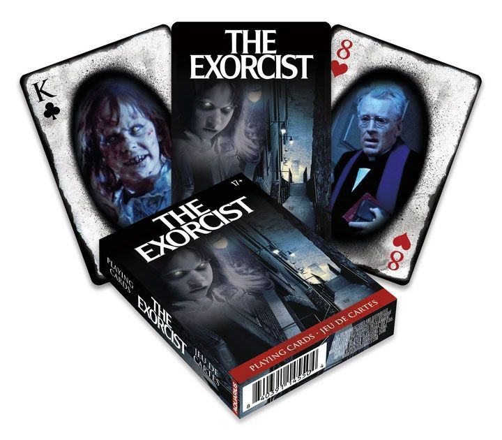 SU ORDINAZIONE The Exorcist Playing Cards Movie