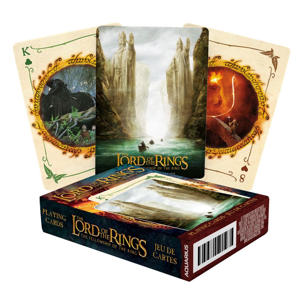 SU ORDINAZIONE Lord of the Rings Playing Cards The Fellowship of the Ring ESAURITO