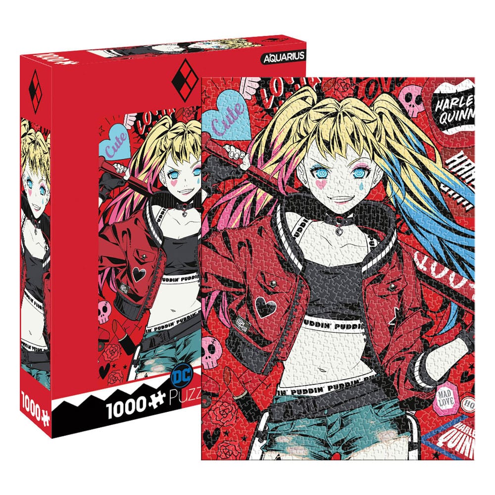 AUF BESTELLUNG HERGESTELLT DC Comics Puzzle Harley Quinn Puddin´ (1000 Teile)
