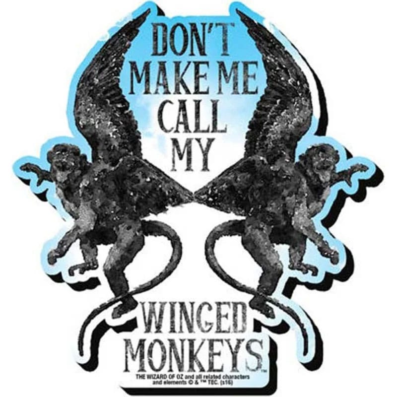 MADE TO ORDER Wizard of Oz: Monkeys Funky Chunky Magnet