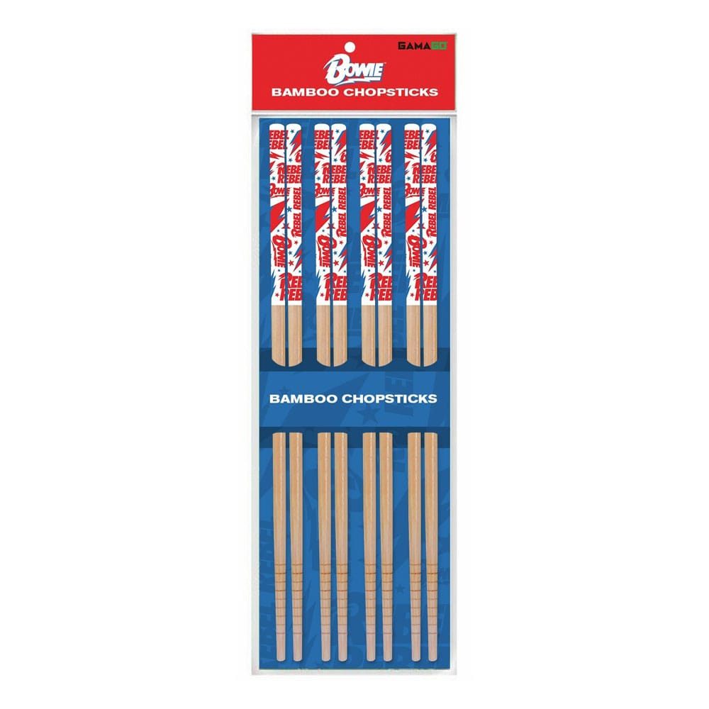 SU ORDINAZIONE David Bowie: Themed Bamboo Chopsticks *PREZZO SPECIALE*