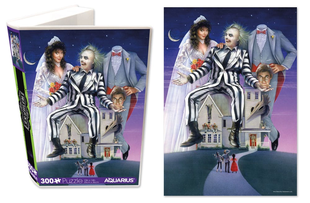 SU ORDINAZIONE Beetlejuice Jigsaw Puzzle Mansion (300 pieces)