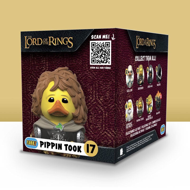 🧪 LAB | SU ORDINAZIONE Lord of the Rings Tubbz PVC Figure Pippin Boxed Edition 10 cm