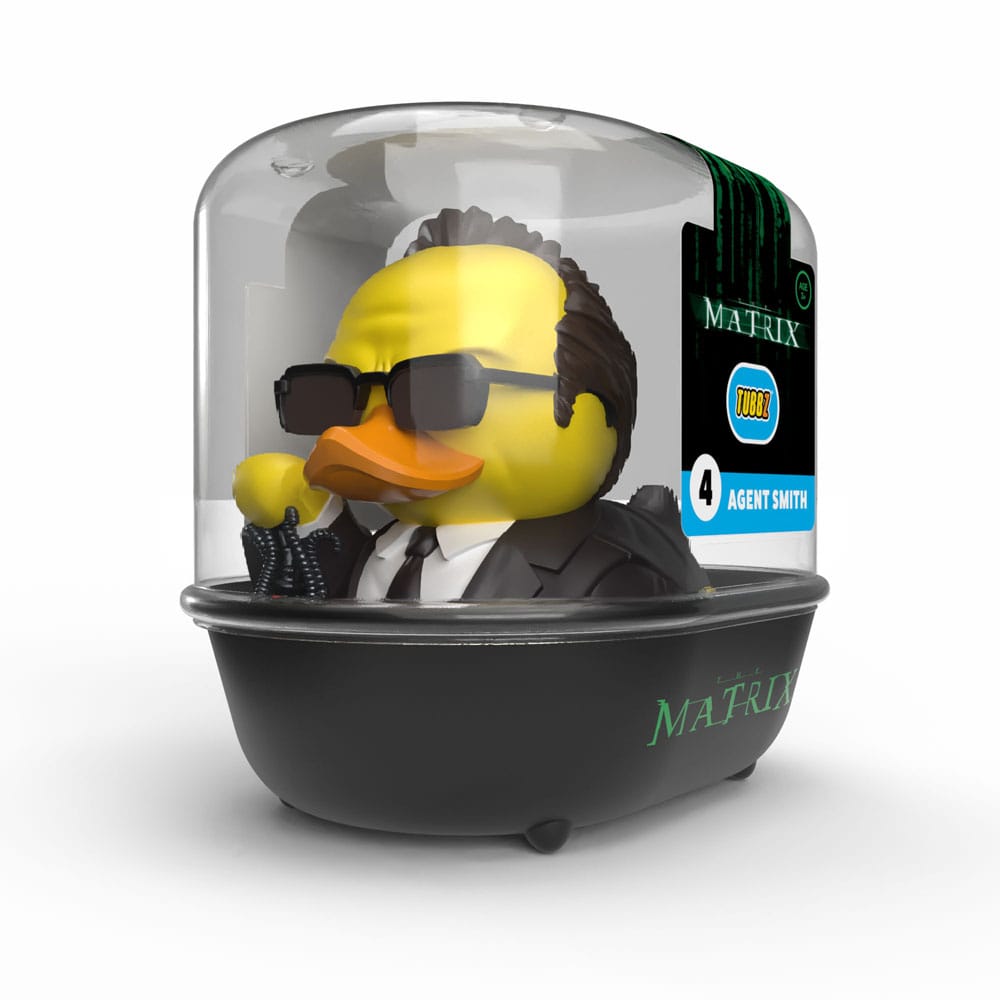 🧪 LAB | SU ORDINAZIONE Matrix Tubbz PVC Figure Agent Smith 1st Edition 10 cm