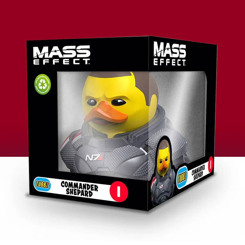 MADE TO ORDER Mass Effect Tubbz PVC Figure Commander Shepard Boxed Edition 10 cm
