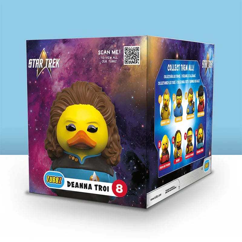 🧪 LAB | SU ORDINAZIONE Star Trek Tubbz PVC Figure Deanna Troi Boxed Edition 10 cm