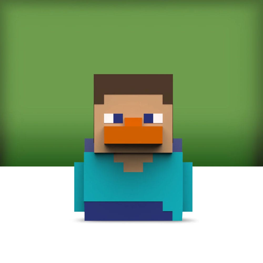 🧪 LAB | SU ORDINAZIONE Minecraft Tubbz Mini PVC Figure Steve 5 cm