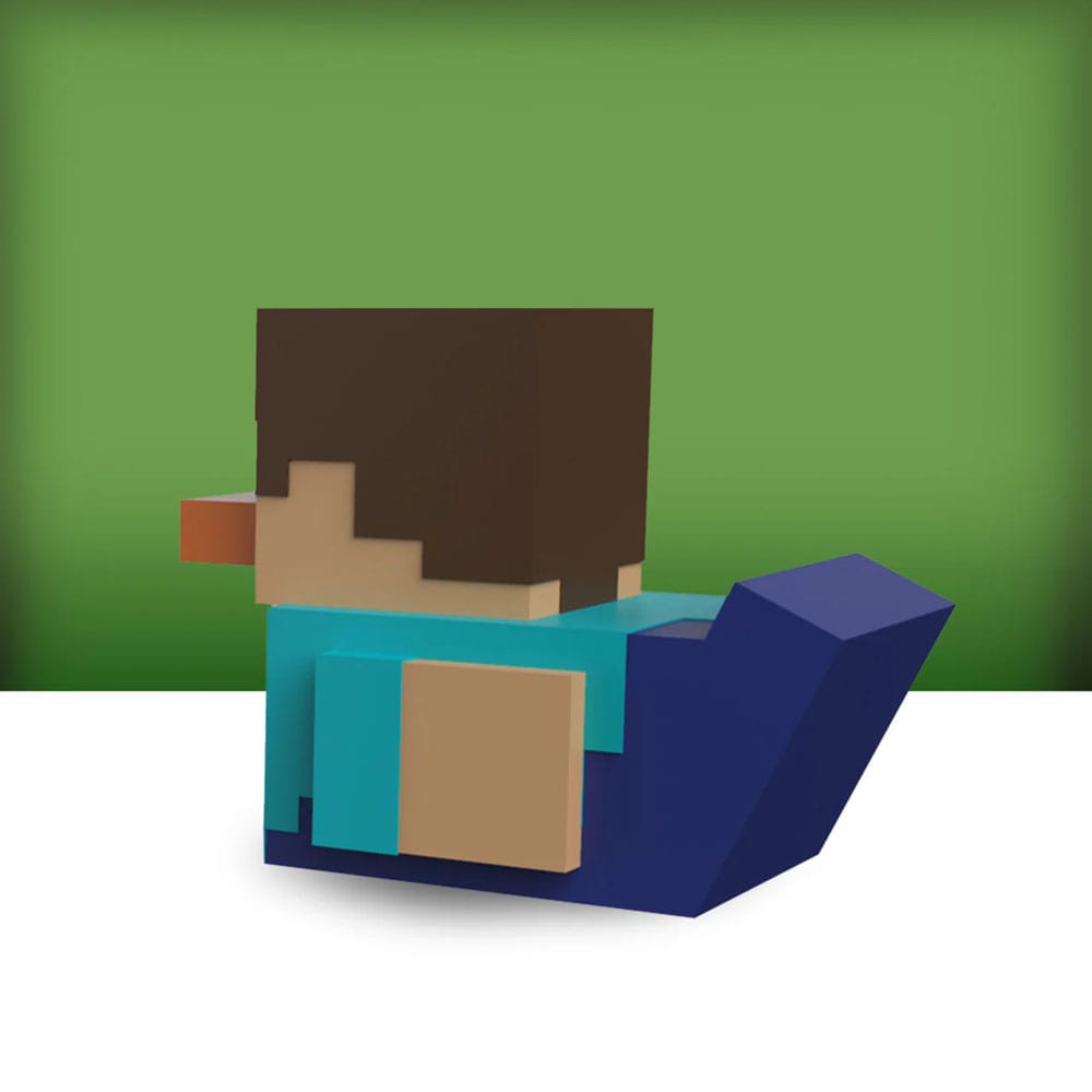 🧪 LAB | SU ORDINAZIONE Minecraft Tubbz Mini PVC Figure Steve 5 cm