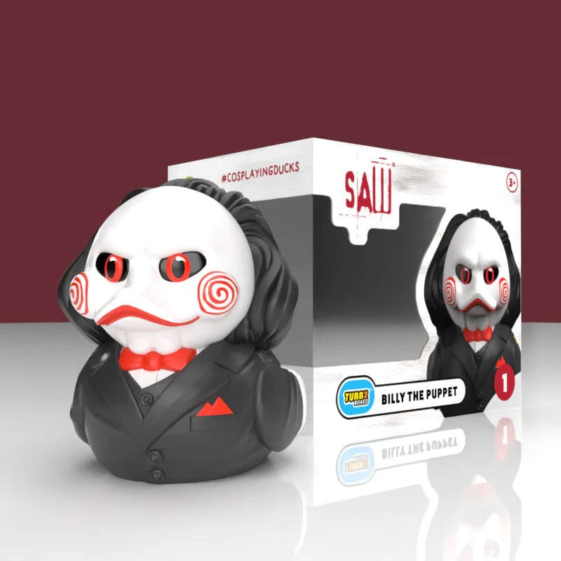 Auf Bestellung gefertigt: Saw Tubbz PVC-Figur Billy die Puppe, Boxed Edition, 10 cm