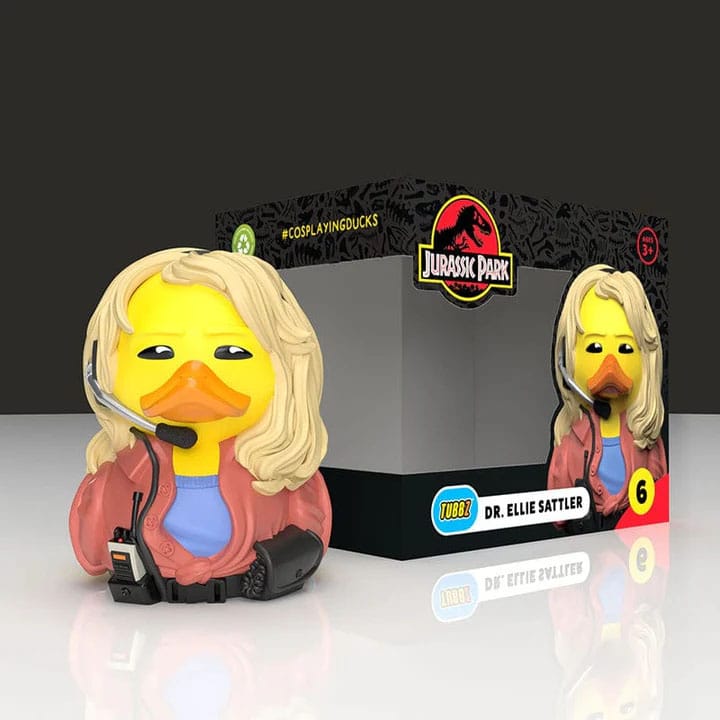 🧪 LAB | SU ORDINAZIONE Jurassic Park Tubbz PVC Figure Dr. Ellie Sattler Boxed Edition 10 cm