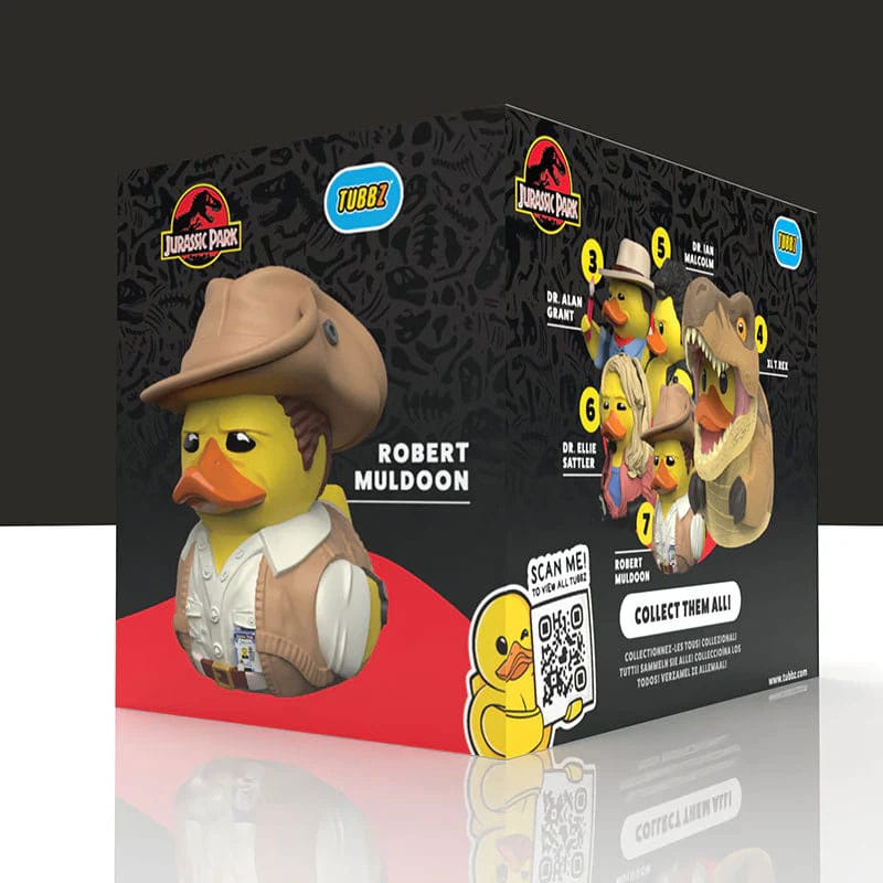 🧪 LAB | SU ORDINAZIONE Jurassic Park Tubbz PVC Figure Robert Muldoon Boxed Edition 10 cm