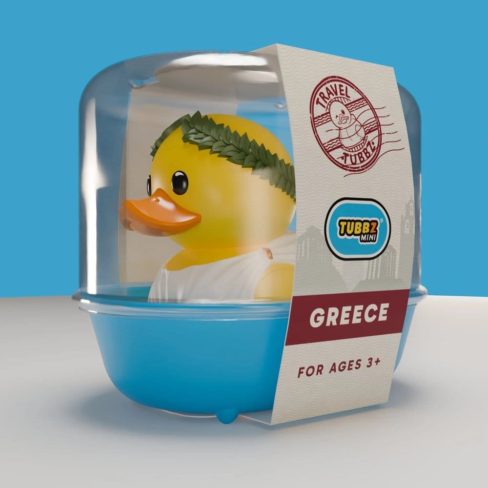 🧪 LAB | SU ORDINAZIONE Travel Tubbz Mini PVC Figure Greece 5 cm