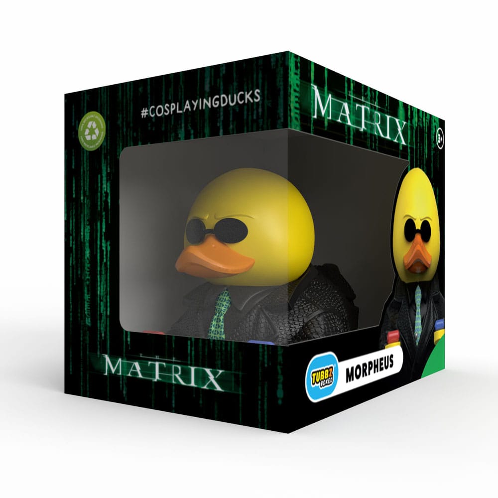 🧪 LAB | SU ORDINAZIONE Matrix Tubbz PVC Figure Morpheus Boxed Edition 10 cm