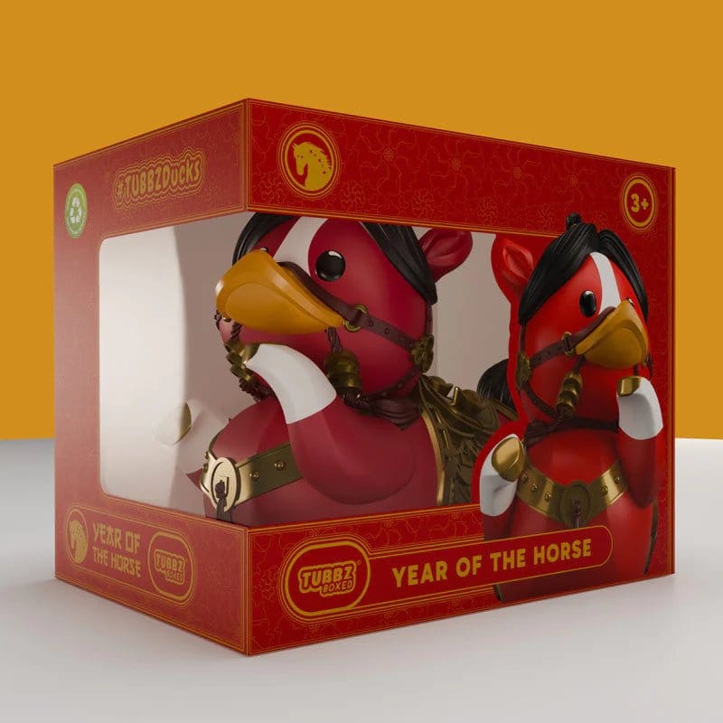 🧪 LAB | SU ORDINAZIONE Chinese New Year Tubbz PVC Figure Horse Boxed Edition 10 cm