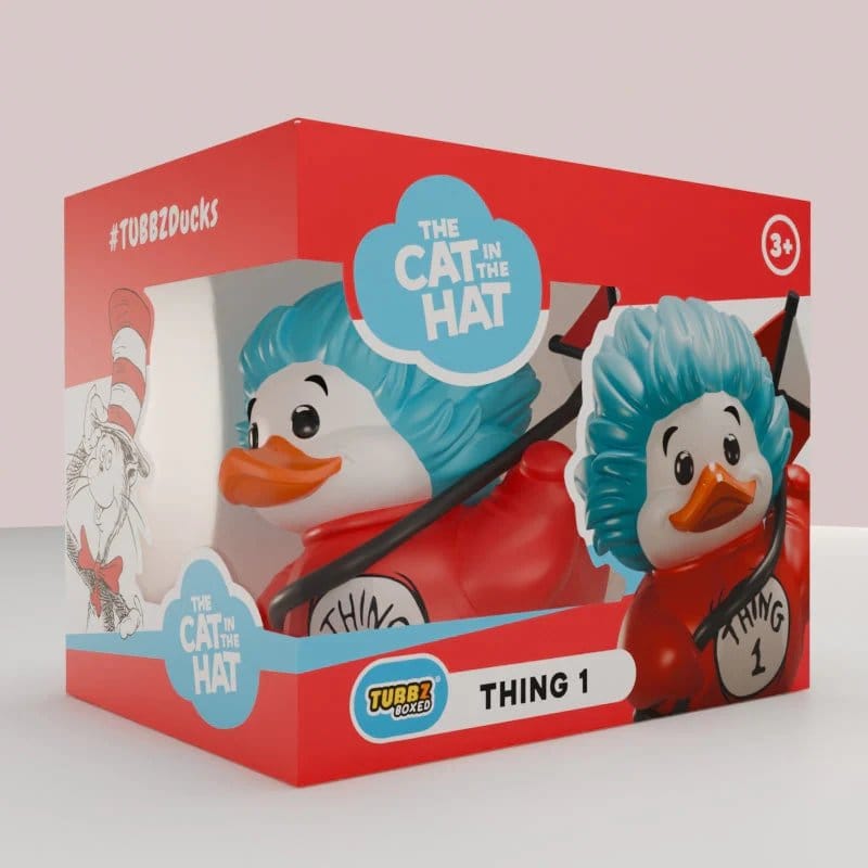 🧪 LAB | SU ORDINAZIONE The Cat in the Hat Tubbz PVC Figure Thing 1 Boxed Edition 10 cm