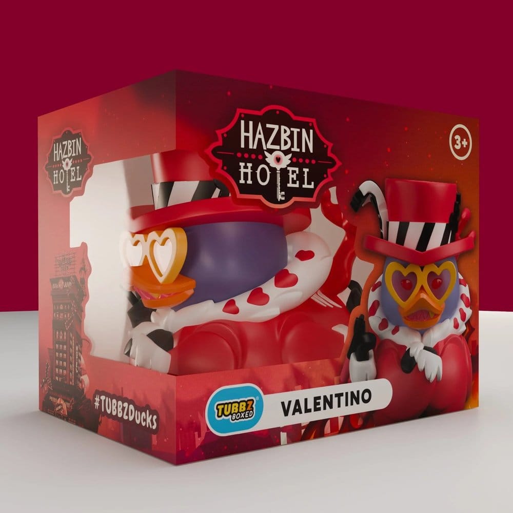 🧪 LAB | SU ORDINAZIONE Hazbin Hotel Tubbz PVC Figure Valentino Boxed Edition 10 cm