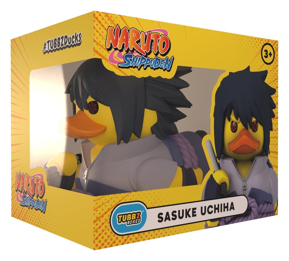 🧪 LAB | SU ORDINAZIONE Naruto Shippuden Tubbz PVC Figure Sasuke Uchiha Boxed Edition 10 cm