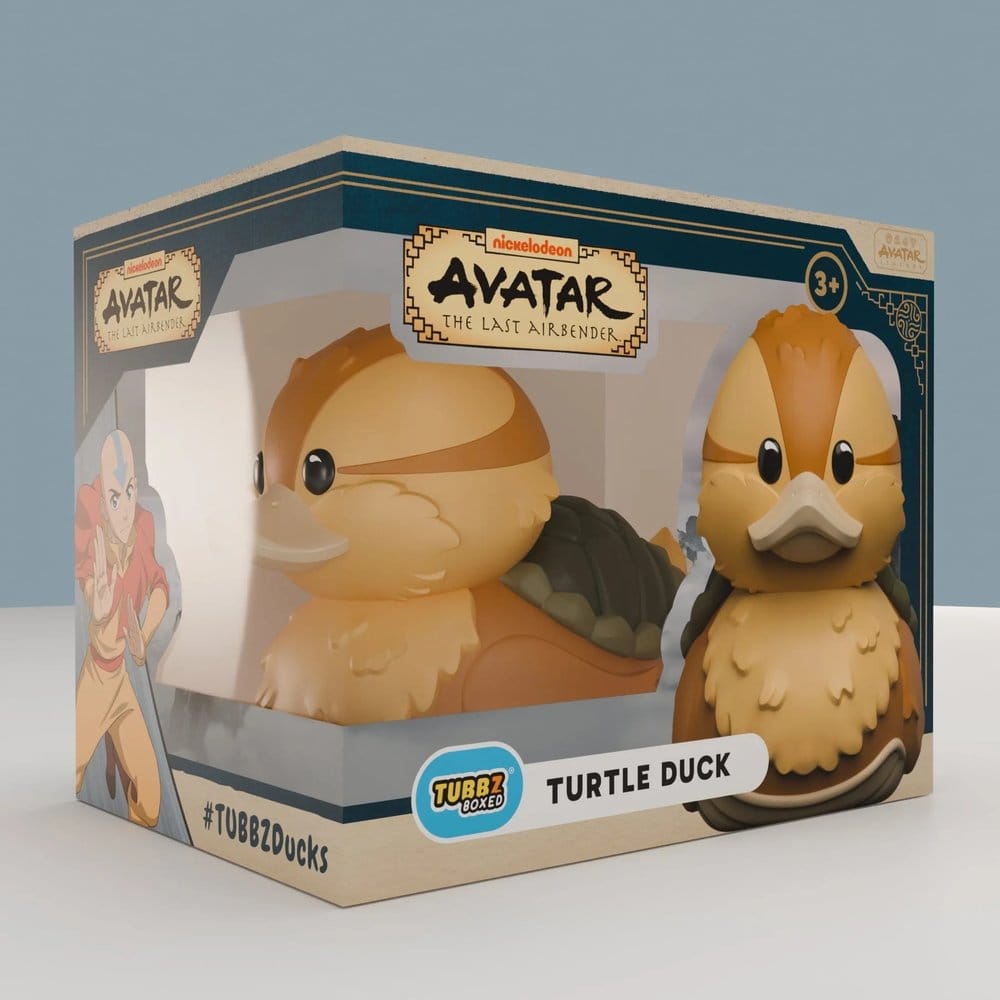🧪 LAB | SU ORDINAZIONE Avatar: The Last Airbender Tubbz PVC Figure Turtle Duck Boxed Edition 10 cm