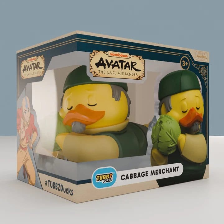 🧪 LAB | SU ORDINAZIONE Avatar: The Last Airbender Tubbz PVC Figure Cabbage Merchant Boxed Edition 10 cm