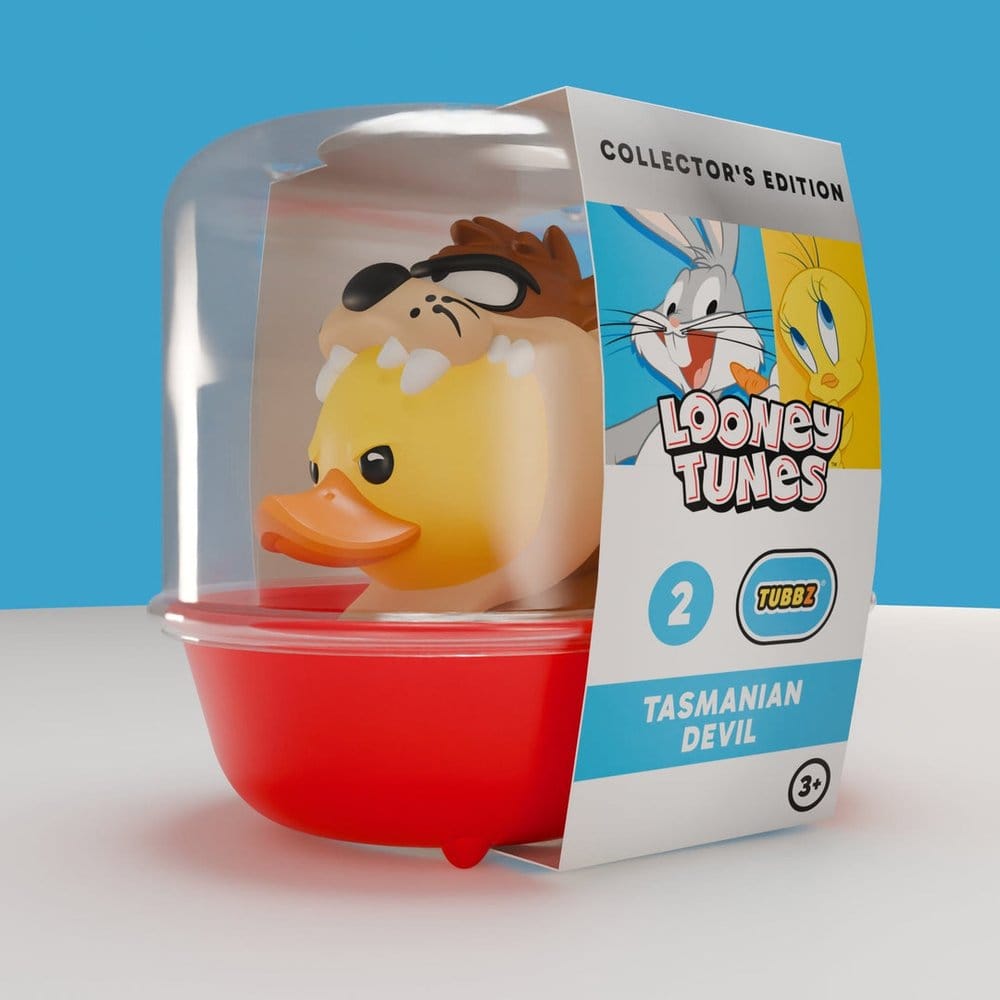 🧪 LAB | SU ORDINAZIONE Looney Tunes Tubbz PVC Figure Taz Tasmanian Devil Collector's Edition 10 cm
