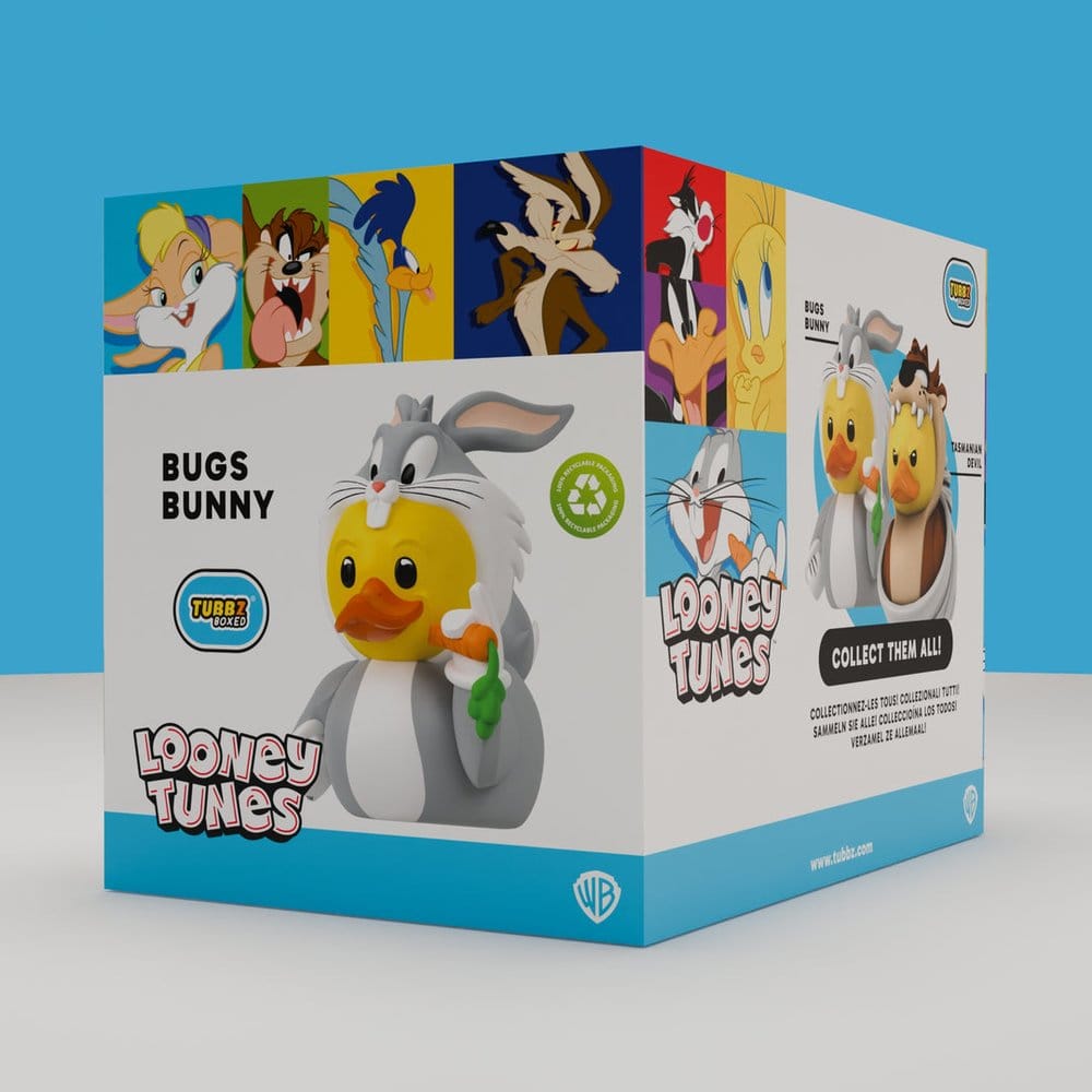 🧪 LAB | SU ORDINAZIONE Looney Tunes Tubbz PVC Figure Bugs Bunny Boxed Edition 10 cm