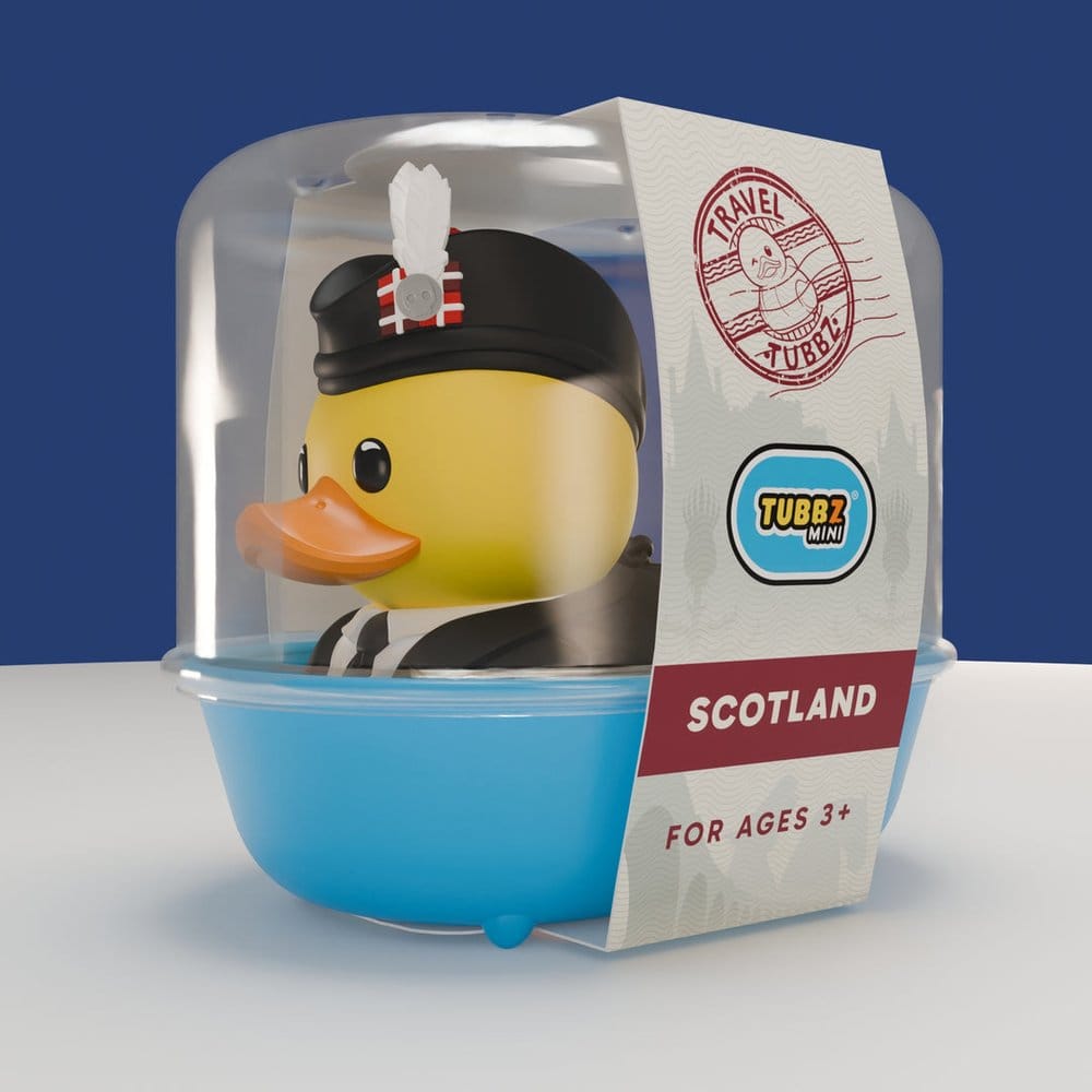 🧪 LAB | SU ORDINAZIONE Travel Tubbz Mini PVC Figure Scotland 5 cm