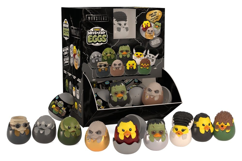 🧪 LAB | PREORDINE+ 12/2026 Universal Monsters Mystery Tubbz Mini Figures 5 cm Blind Box Display (36)