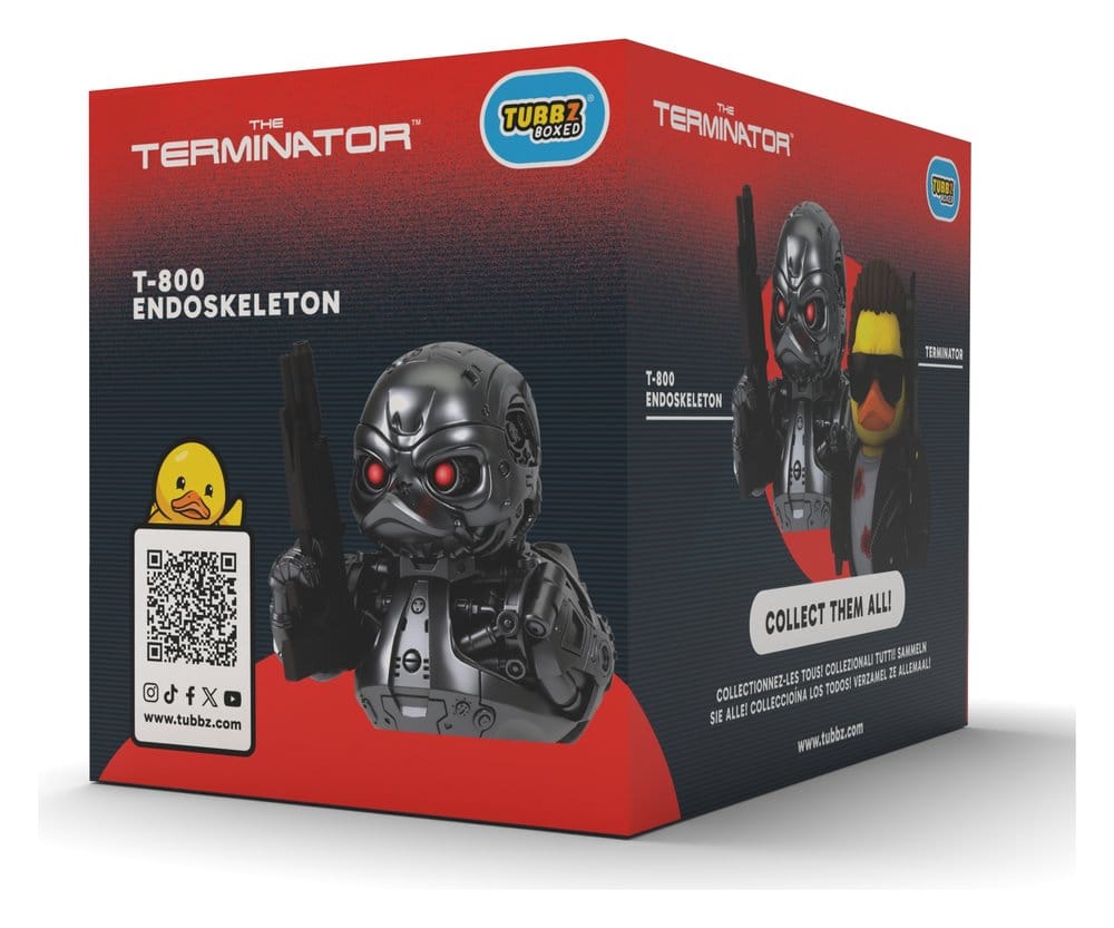 🧪 LAB | PREORDINE+ 02/2027 Terminator Tubbz PVC Figure Endoskeleton 10 cm