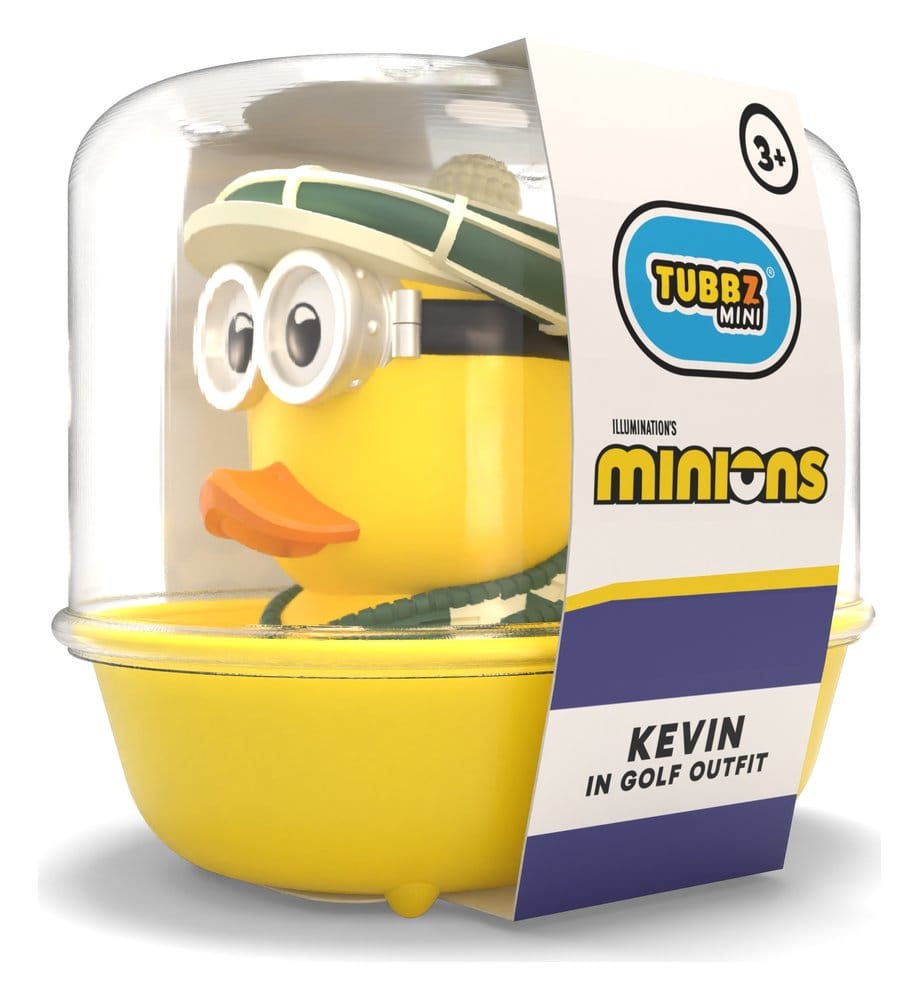 🧪 LAB | PREORDINE+ 01/2027 Minions Tubbz Mini PVC Figure Kevin in Golf Outfit 5 cm