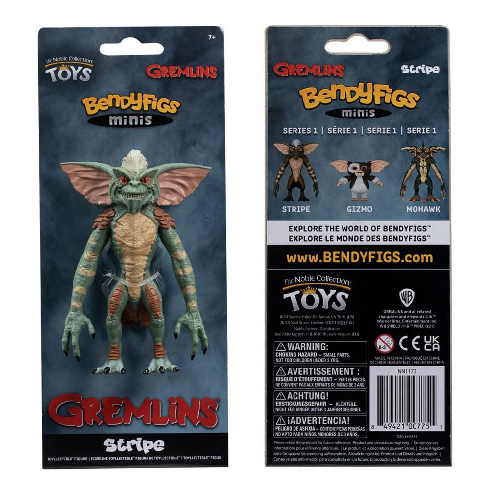 🧪 LAB | SU ORDINAZIONE Gremlins Bendyfigs Bendable Mini Figure Stripe 11 cm