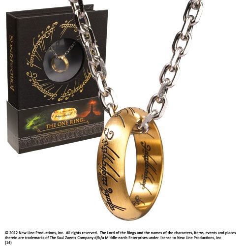 AUF BESTELLUNG Herr der Ringe Der Eine Ring Halskette