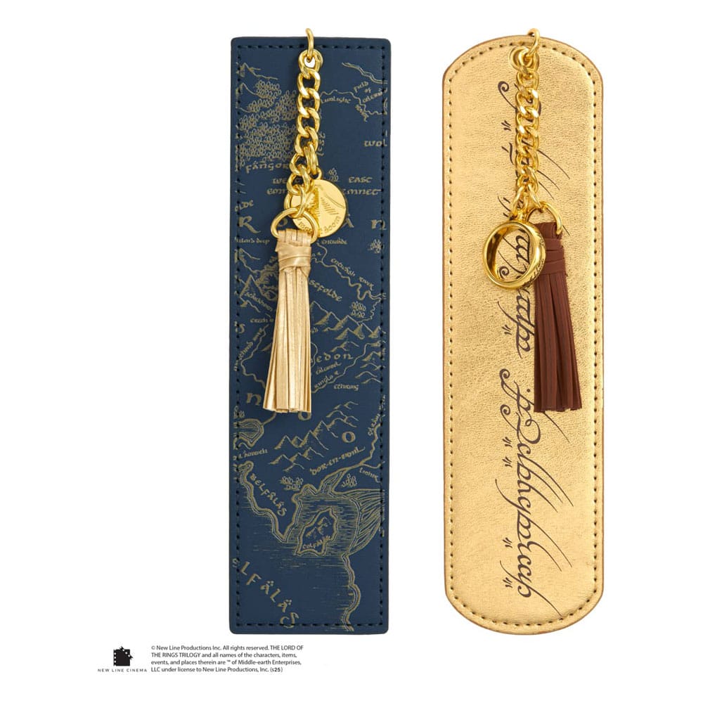 SU ORDINAZIONE The Lord of the Rings Bookmarks 2-Pack Middle Earth and Elven script