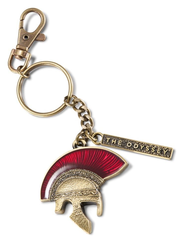 🧪 LAB | SU ORDINAZIONE The Odyssey (2026) Keychain Odysseus' Helmet 14 cm