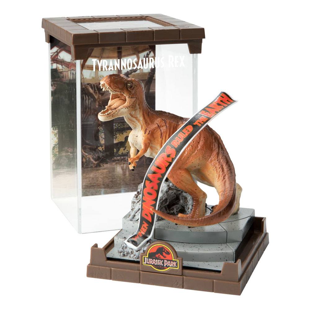 🧪 LAB | SU ORDINAZIONE Jurassic Park Creature PVC Diorama Tyrannosaurus Rex 18 cm