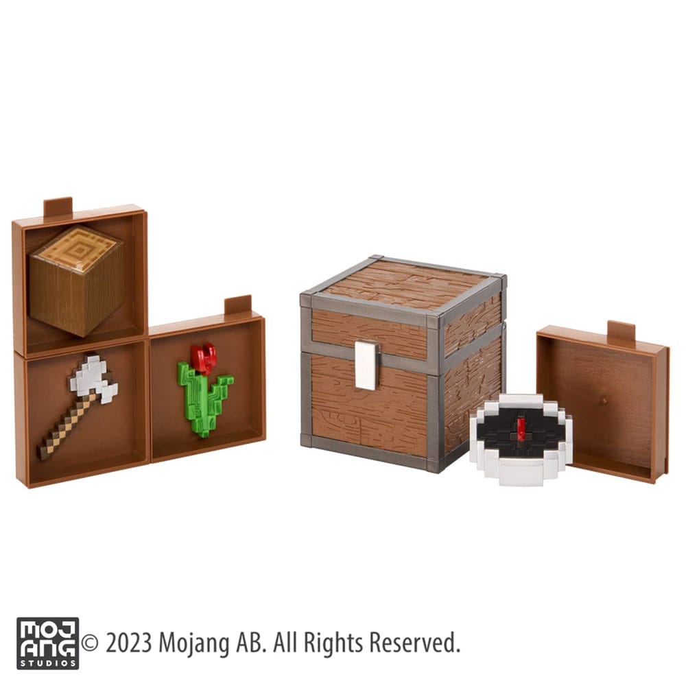 SU ORDINAZIONE Minecraft Loot Chest Forest 10 cm