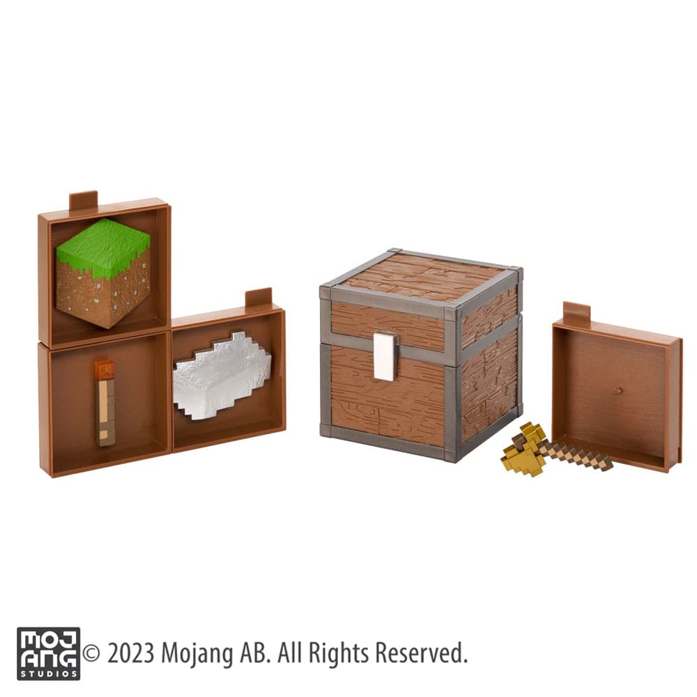 SU ORDINAZIONE Minecraft Loot Chest Plains 10 cm