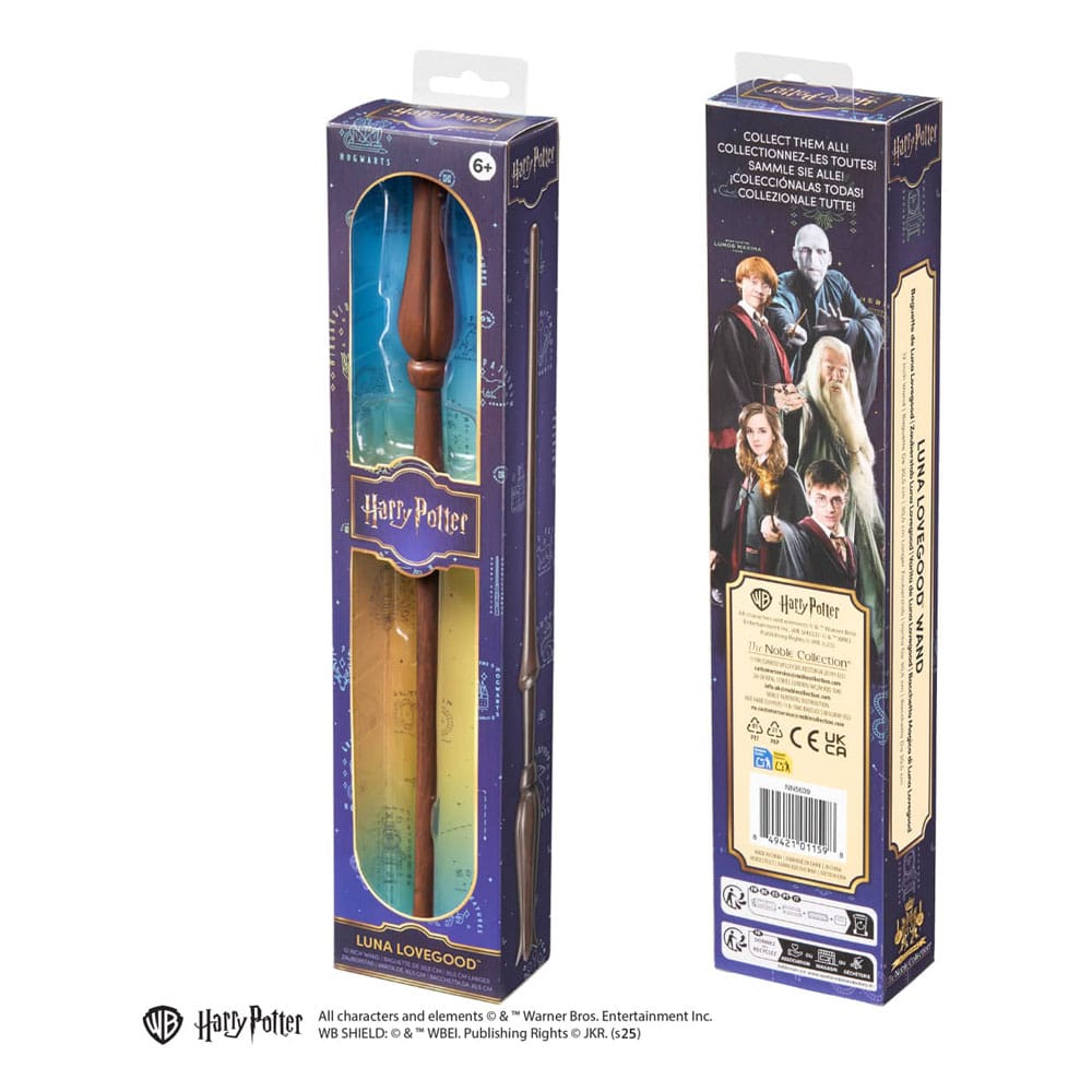 SU ORDINAZIONE Harry Potter Role Play Wand Luna Lovegood 30 cm