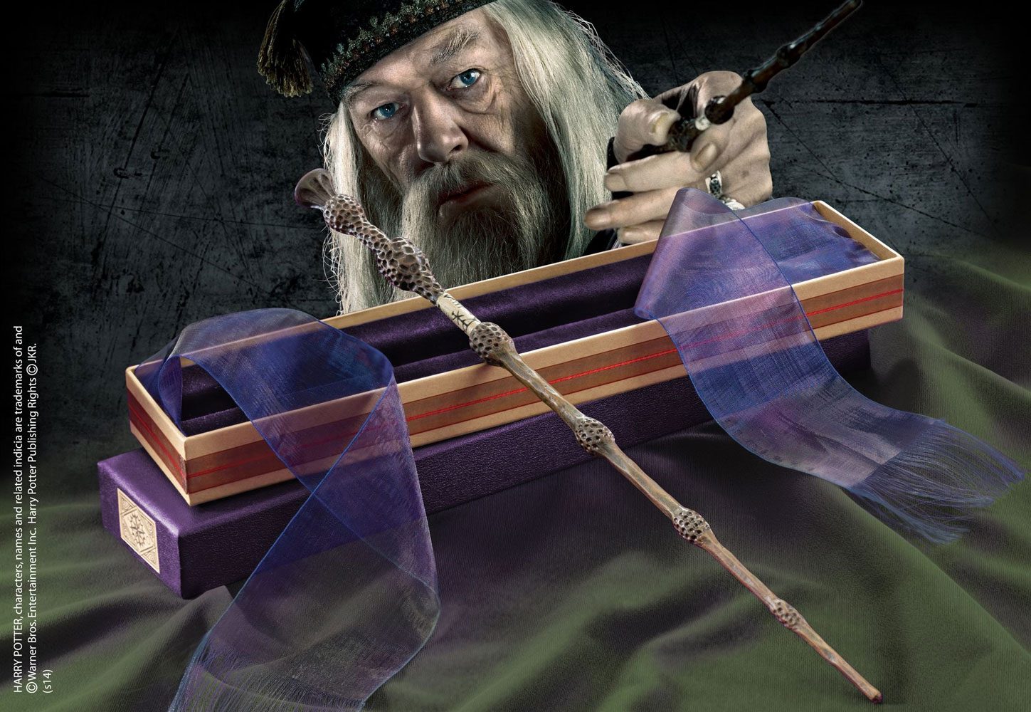 SU ORDINAZIONE Harry Potter Wand Albus Dumbledore 38 cm