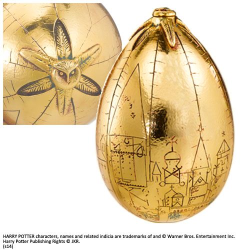 AUF BESTELLUNG gefertigte Harry Potter Requisiten-Replik 1/1 Goldenes Ei 23 cm