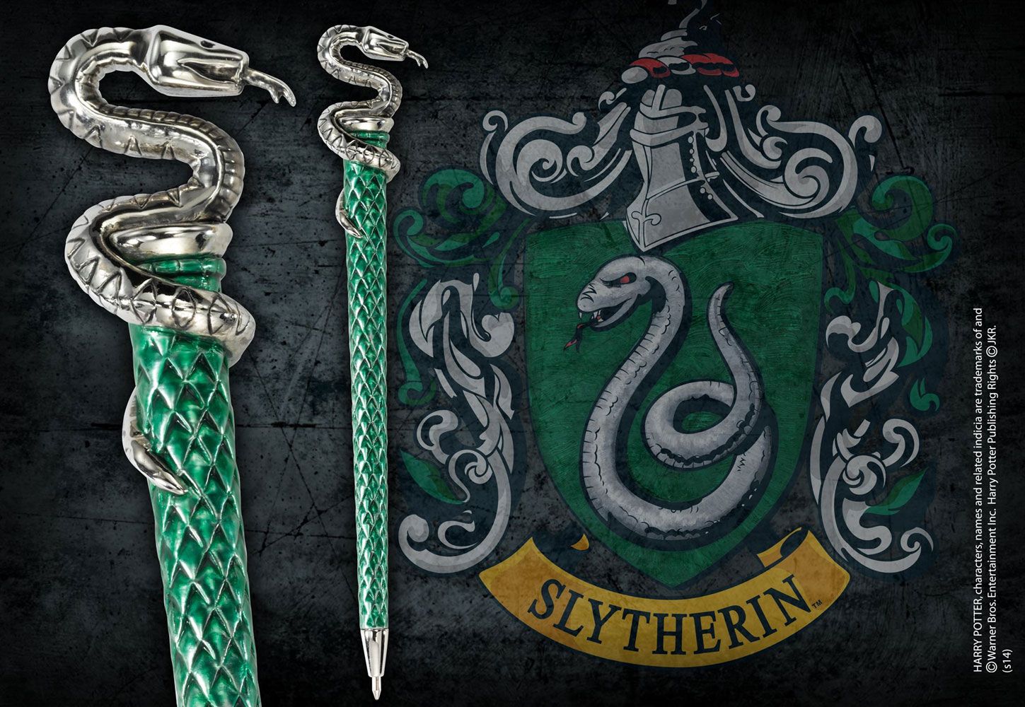 SU ORDINAZIONE Harry Potter - Hogwarts House Pen Slytherin