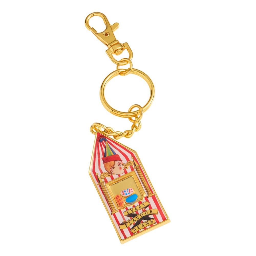 Auf Bestellung gefertigter Harry-Potter-Schlüsselanhänger aus Metall, Bertie-Botts-Schlüsselanhänger