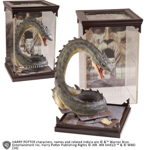 🧪 LAB | SU ORDINAZIONE Harry Potter Magical Creatures Statue Basilisk 19 cm